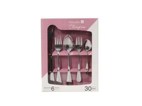 Faqueiro Aço Inox Olimpia 30 Peças - Hercules