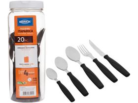 Faqueiro Brinox Inox para Churrasco e Sobremesa - Itaparica 20 Peças Faqueiro Brinox Inox para Churrasco e Sobremesa - Itaparica 20 Peças
