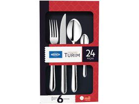 Faqueiro Brinox Inox Turim 5111/142 - 24 Peças