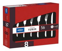 Faqueiro brinox inox turim 56 pecas cod 5111/421 Faqueiro brinox inox turim 56 pecas cod 5111/421