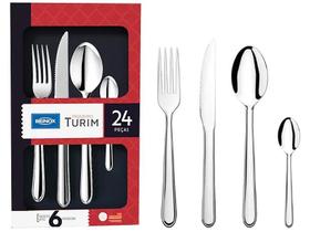 Faqueiro Brinox Turim 24 Peças Aço Inoxidável Faqueiro Brinox Turim 24 Peças Aço Inoxidável