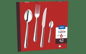 Faqueiro Brinox Turim 42 Peças Aço Inox