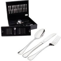 Faqueiro Buzios 101 Peças Com Maleta Aço Inox Hercules
