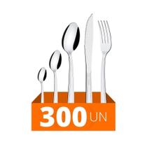 Faqueiro Búzios Com 300 Peças Totalmente Em Aço Inox Ibag - Tramontina