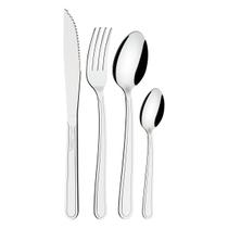 Faqueiro buzios tramontina 24 peças aço inox Faqueiro buzios tramontina 24 peças aço inox