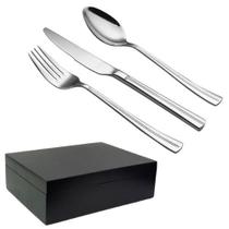 Faqueiro Catena 101 Peças Aço Inox com Estojo Fracalanza
