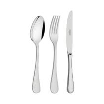 Faqueiro Classic Tramontina 130 Peças Aço Inox com Estojo Faqueiro Classic Tramontina 130 Peças Aço Inox com Estojo