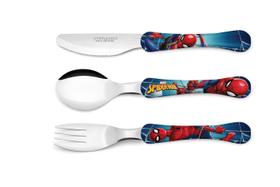 Faqueiro com 3 peças - Homem Aranha