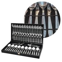 Faqueiro Conjunto de Talheres Aço Inox Premium 76 Peças Hammer Sunshine - Fratelli