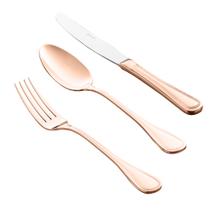 Faqueiro de Inox Wolff 101 Peças Sem Estojo Avalon Rosé