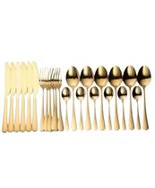 Faqueiro Dourado Victoria 32 Peças - By Fineza