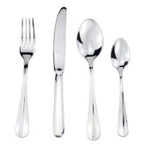 Faqueiro em aço inox Fracalanza Baguette 3mm de espessura 24 peças - 28270
