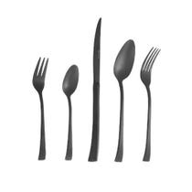 Faqueiro em inox Wolff Berna 30 peças preto