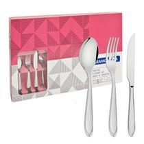 Faqueiro Faca Churrasco Aço Inox Tramontina 100 Peças Alto Brilho Laguna Faqueiro Faca Churrasco Aço Inox Tramontina 100 Peças Alto Brilho Laguna