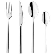 Faqueiro Firenze 24 Peças Wolff Jogo de Talheres Aço Inox Mesa Posta Elegante