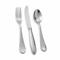 Faqueiro Fracalanza Croise 130 Peças Aço Inox Com Estojo Madeira para 12 Pessoas Mesa Fina