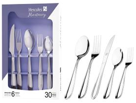 Faqueiro Hércules Inox 30 Peças Monterrey