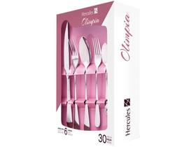 Faqueiro Hércules Inox 30 Peças Olimpia - 1555-030CP