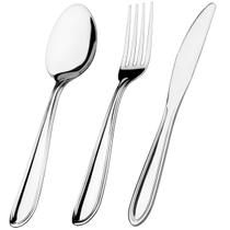 Faqueiro Hercules Inox Niteroi 42 Peças Com Estojo De Madeira