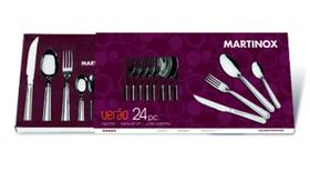 Faqueiro Inox 24 pcs Martinox Linha Verão