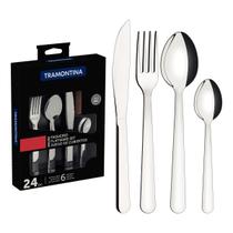 Faqueiro Inox 24pc Malibu Tramontina Inox No Voltagev