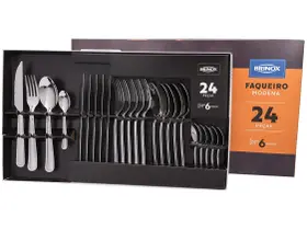 Faqueiro Inox 24Pc Modena Brinox