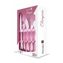 Faqueiro Inox 30 Peças Com Estojo Olimpia - Hercules