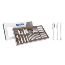 Faqueiro Inox Faca Churrasco 24 Pç. Lar Tramontina 66945834