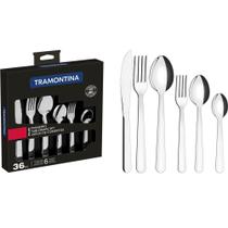 Faqueiro Inox Tramontina Malibu 36 Peças - 23799/021 Faqueiro Inox Tramontina Malibu 36 Peças - 23799/021