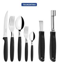 Faqueiro Ipanema Lâminas Aço Inox Tramontina 32 Pçs Extrator
