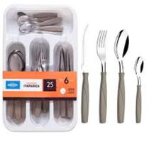 Faqueiro Itaparica 25pcs Warm Gray