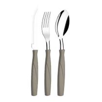 Faqueiro Itaparica Cinza Com 24 Peças Brinox