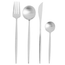 Faqueiro Jogo 16 Peças De Aço Inox Opera Prateado Escovado Faqueiro Jogo 16 Peças De Aço Inox Opera Prateado Escovado