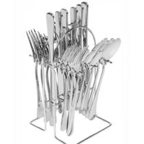 Faqueiro Jogo De Talheres Aço Inox Conjunto 25 Peças Premium