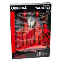 Faqueiro Jogo Inox Jogo De Talheres Com 25 Peças Faqueiro Jogo Inox Jogo De Talheres Com 25 Peças