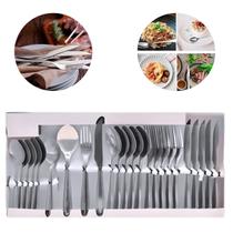 Faqueiro Jogo Talheres Sunshine 24 Pçs Inox Preto Faqueiro Jogo Talheres Sunshine 24 Pçs Inox Preto