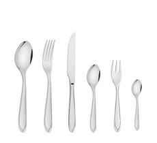 Faqueiro Laguna 24 Peças Aço Inox c/ Facas para Churrasco Acabamento em Brilho Tramontina Faqueiro Laguna 24 Peças Aço Inox c/ Facas para Churrasco Acabamento em Brilho Tramontina