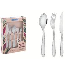 Faqueiro Laguna Aço Inox 20 Peças Tramontina Faqueiro Laguna Aço Inox 20 Peças Tramontina