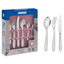 Faqueiro Laguna com Facas para Churrasco Aço Inox 30 Peças - Tramontina 66906/454