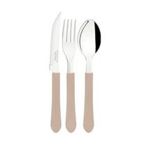 Faqueiro leme 9 peças inox cinza Tramontina