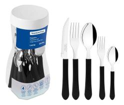 Faqueiro Leme Preto 20 Pcs 23198/018 Tramontina Faqueiro Leme Preto 20 Pcs 23198/018 Tramontina