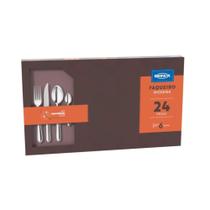 Faqueiro Módena 24 peças Aço Inoxidável Brinox - 5119/102 Faqueiro Módena 24 peças Aço Inoxidável Brinox - 5119/102