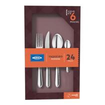 Faqueiro Módena Compacto 24 Peças Inox 5119/142 Brinox
