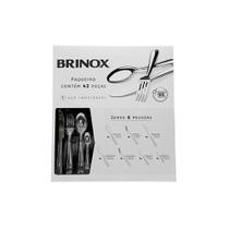 Faqueiro Modena em Aço Inox 42 peças - Brinox Faqueiro Modena em Aço Inox 42 peças - Brinox