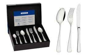 Faqueiro Mônaco 42 Peças Aço Inox com Facas de Mesa Forjadas Tramontina