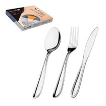 Faqueiro Monterrey Hercules 42 Peças Aço Inox 1340-42CP