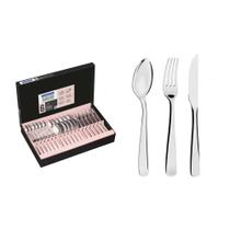 Faqueiro Pacific Em Aço Inox Com Facas Para Churrasco Acabamento Alto Brilho Com Detalhes Faqueiro Pacific Em Aço Inox Com Facas Para Churrasco Acabamento Alto Brilho Com Detalhes