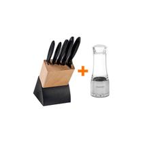 Faqueiro Plenus 6 Peças + 1 Moedor Sal Ou Pimenta Tramontina Faqueiro Plenus 6 Peças + 1 Moedor Sal Ou Pimenta Tramontina