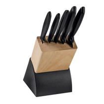 Faqueiro Plenus 6 Peças + Chaira Estriada 10 Pol Tramontina