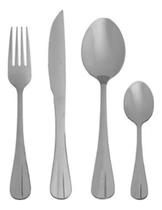 Faqueiro Positano 24 Peças Luxo Lyor Aço Inox Prateado